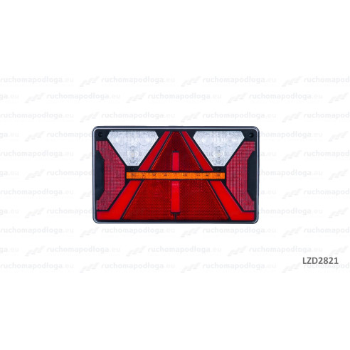 Lampa zespolona prawa STRADA z trójkątem LZD 2821