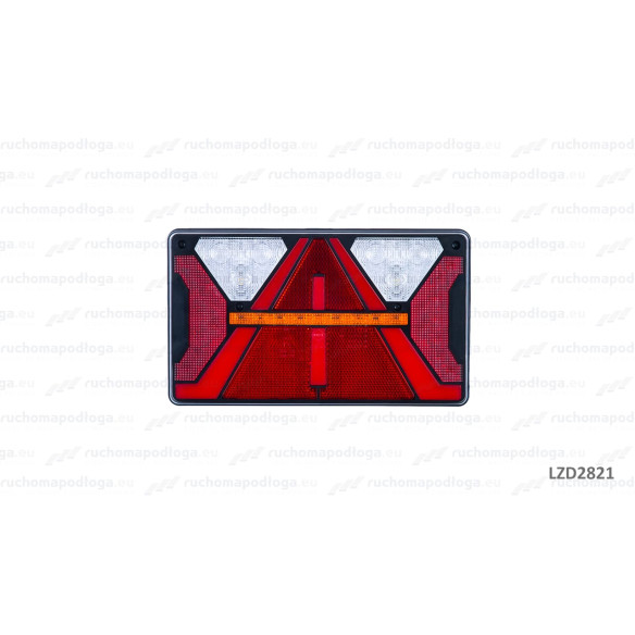 Lampa zespolona prawa STRADA z trójkątem LZD 2821