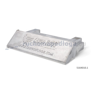 Aluminiowa końcówka do profilu 156,8 mm