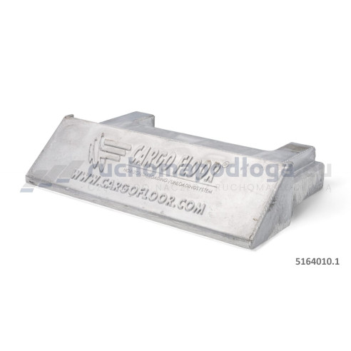Aluminiowa końcówka do profilu 156,8 mm