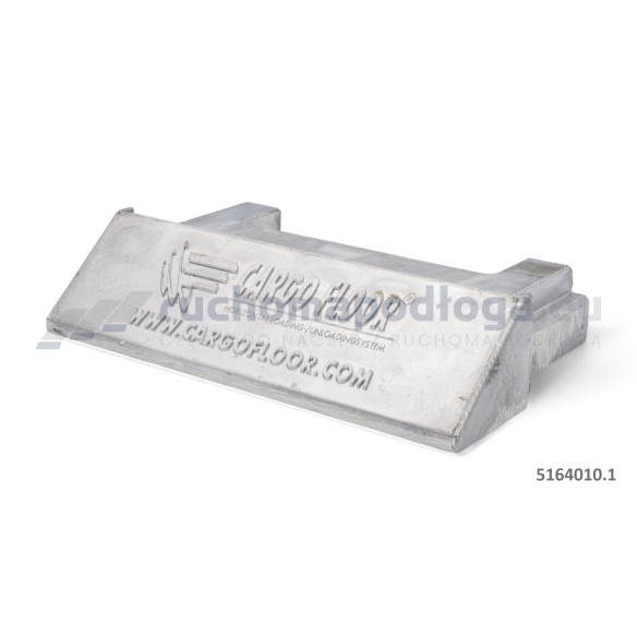 Aluminiowa końcówka do profilu 156,8 mm