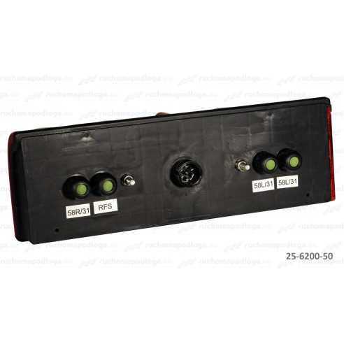 Lampa tylna EUROPOINT II 4xASS2 LEWA
