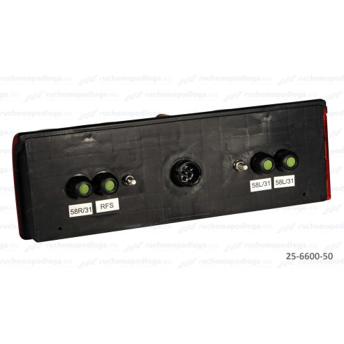 Lampa tylna EUROPOINT II 4xASS2 PRAWA