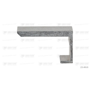 Profil boczny aluminiowy 6/56,5 mm L/P