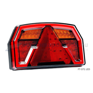 Lampa tylna FT-371 LED 3-funkcyjna