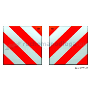 Tablica TI-PG/W 423x423 odblask fluor