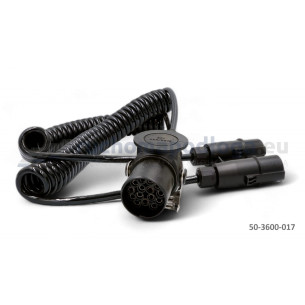 Przewód spiralny elektryczny 15/2x7-pin N+S