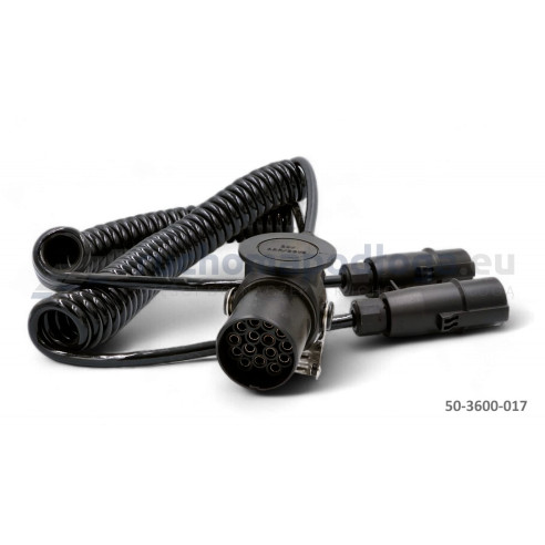 Przewód spiralny elektryczny 15/2x7-pin N+S
