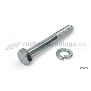 Śruba M8x60 z podkładką sprężynową do mocowania listwy Common Rail