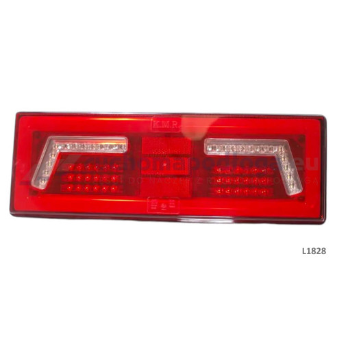 Lampa tylna KMR1 102 LED 12/24 V z przewodem lewa