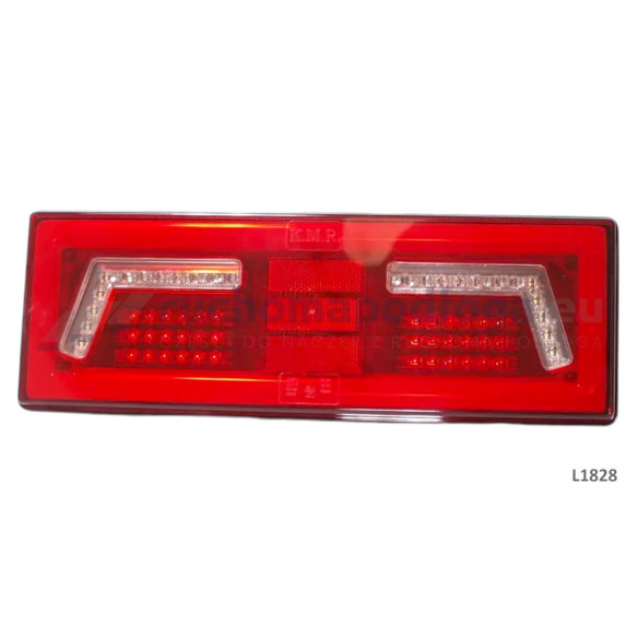 Lampa tylna KMR1 102 LED 12/24 V z przewodem lewa