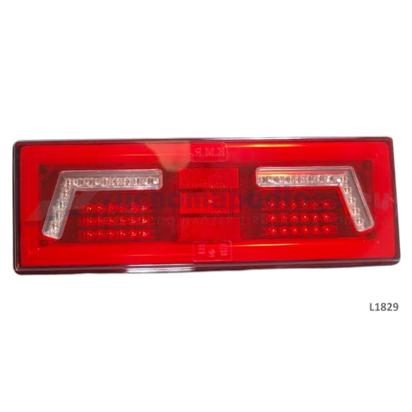 Lampa tylna KMR1 102 LED 12/24 V z przewodem prawa