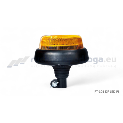 Lampa ostrzegawcza LED na trzpieniu montażowym, 12-36V, błysk podwójny