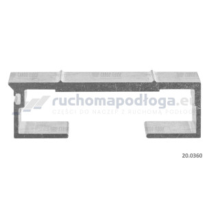 Listwa podłogowa Cargo Floor 112/6mm żebrowana