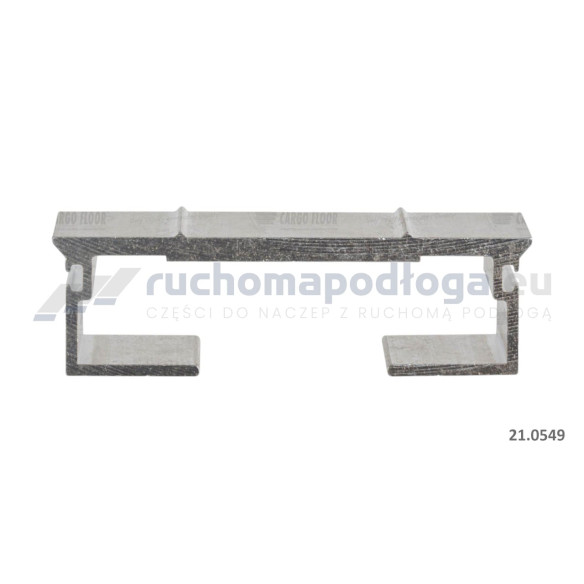 Listwa podłogowa Cargo Floor 112/6mm żebrowana DS