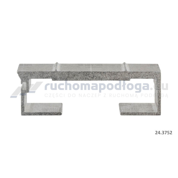 Listwa podłogowa Cargo Floor 112/8mm żebrowana