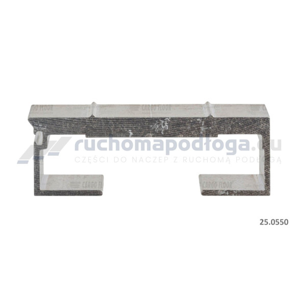 Listwa podłogowa Cargo Floor 112/10mm żebrowana