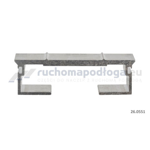 Listwa podłogowa Cargo Floor 112/10mm żebrowana DS