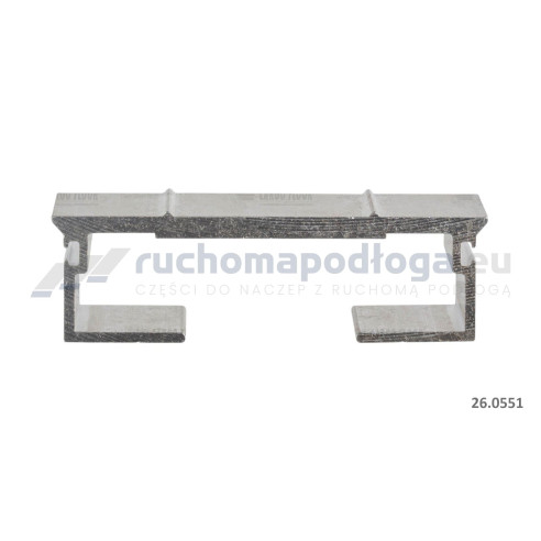 Listwa podłogowa Cargo Floor 112/10mm żebrowana DS