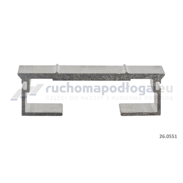 Listwa podłogowa Cargo Floor 112/10mm żebrowana DS