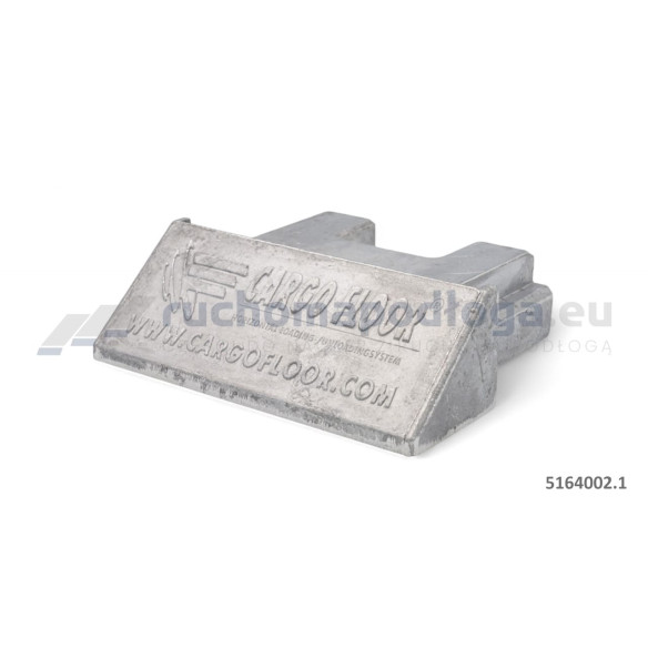 Aluminiowa końcówka profilu 112 mm