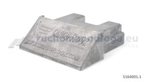 Aluminiowa końcówka profilu 97 mm
