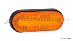 Lampa obrysowa FT-070 12-36V pomarańczowa