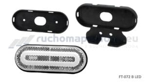 Lampa obrysowa LED FT-072 biała
