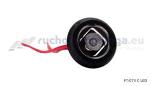 Lampa obrysowa FT-074 12-36V czerwona wpuszczana
