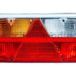 Lampa tylna KINGPOINT 12-36V, żarówka, 6-funkcyjna, LEWA