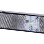 Lampa obrysowa LD 127 biała
