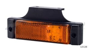 Lampa obrysowa LD 128 pomarańczowa