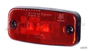 Lampa obrysowa LD 273 czerwona
