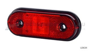 Lampa obrysowa LD 634 czerwona