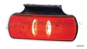 Lampa obrysowa LD 2221 czerwona