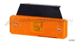 Lampa obrysowa z wieszakiem LD 500 pomarańczowa
