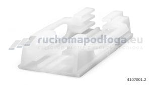 Łożysko z tworzywa sztucznego Cargo Floor (25×25 mm) BEZ PODPÓR