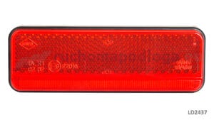 Lampa obrysowa Slim XS czerwona