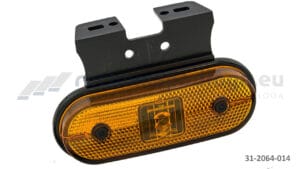 Lampa obrysowa UNIPOINT na kątowniku pomarańczowa P&R 0,5m