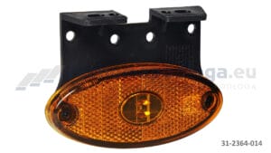 Lampa obrysowa FLATPOINT II na kątowniku P&R 0,5m