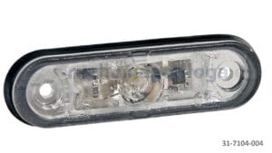 Lampa obrysowa POSIPOINT II biała, 0,5m P&R