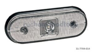 Lampa obrysowa UNIPOINT biała 0,5m P&R