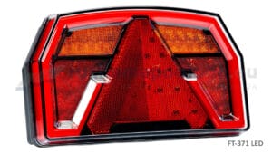 Lampa tylna FT-371 LED 3-funkcyjna
