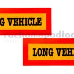 Tablica TI-R/LONG VEHICLE 565x200 2 szt.