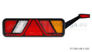 Lampa tylna FT-700 24V, 6-funkcyjna z lampą obrysową PRAWA