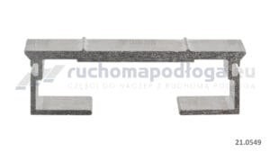 Listwa podłogowa Cargo Floor 112/6mm żebrowana DS