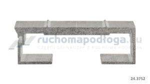 Listwa podłogowa Cargo Floor 112/8mm żebrowana