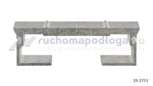 Listwa podłogowa Cargo Floor 112/8mm żebrowana DS